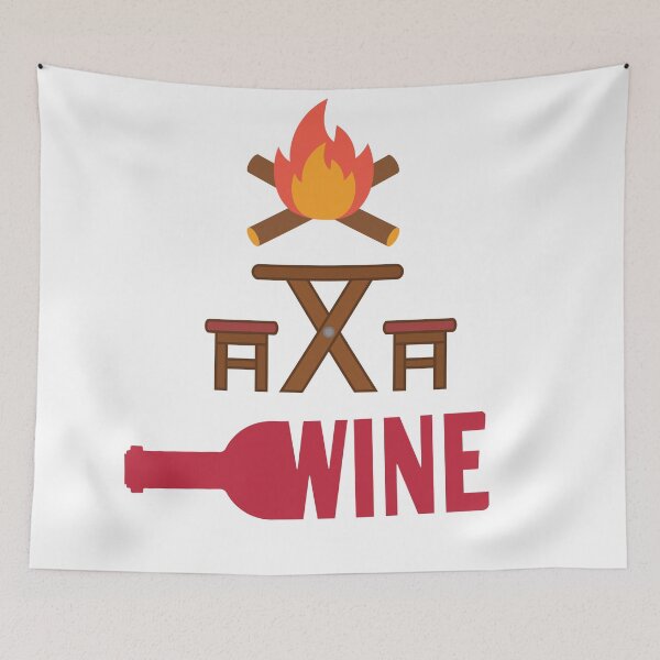 Item preview, camping and wine designed and sold by Zaibo.