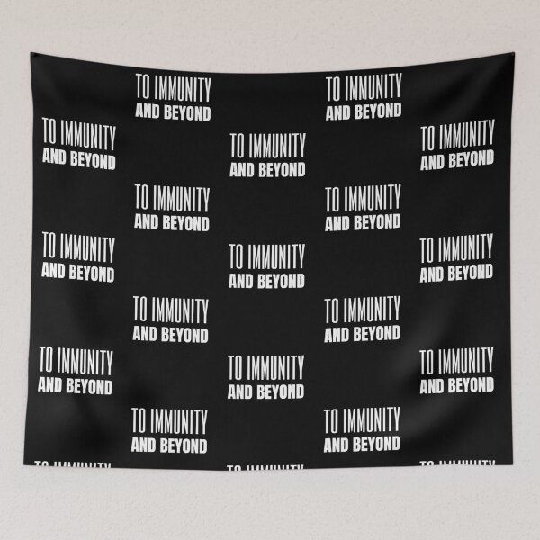 Item preview, To Immunity And Beyond - Funny Health designed and sold by DrawingBoard.
