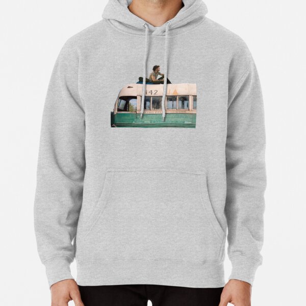 "Happiness is only real when shared" Pullover Hoodie