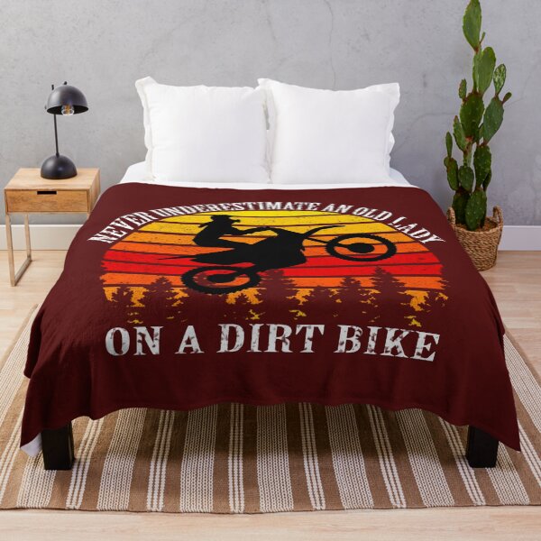 Item preview, never underestimate an old lady on a dirt bike designed and sold by Soithside87.