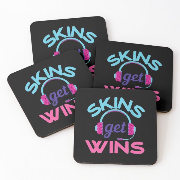 Item preview, Skins get wins - PSP designed and sold by MerchActually.