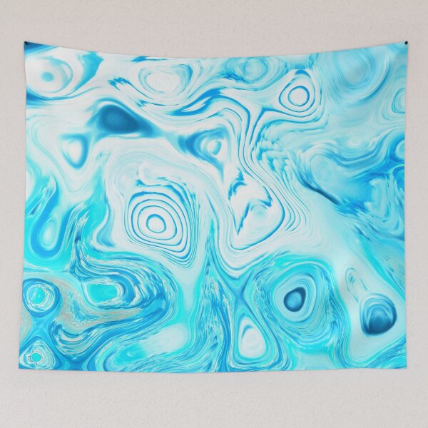 Item preview, Cyan Marble designed and sold by IgniteWithin.