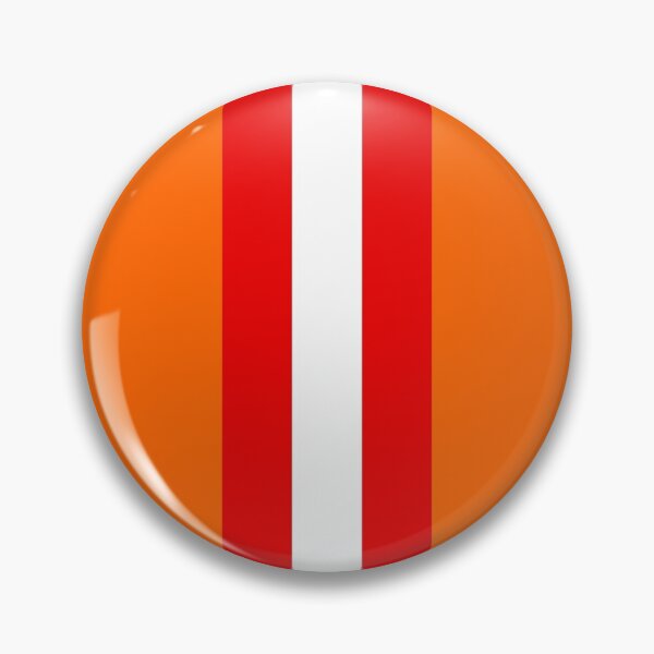 Item preview, Retro American Football Stripes Tampa Bay Orange, Red, White   designed and sold by Sporting Colour.