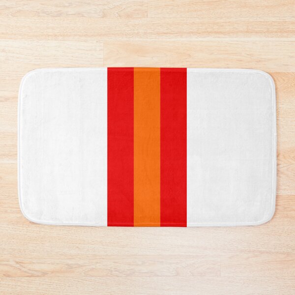 Item preview, Retro American Football Stripes Tampa Bay White, Red, Orange    designed and sold by Sporting Colour.