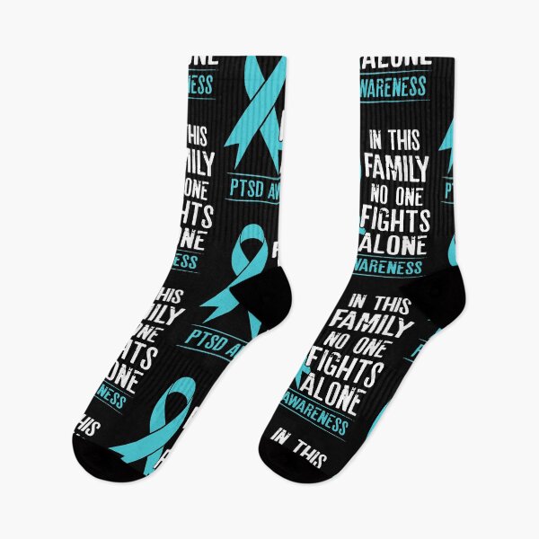 Item preview, Support PTSD Warrior Shirt No One Fights Alone PTSD Awareness Memorial T Shirt designed and sold by tuanitus.