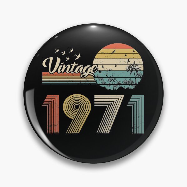 Item preview, Vintage 1971, Born in 1971 Birthday Retro Design,50th Birthday Gift, 50 Years Old designed and sold by MN-Shop0123.