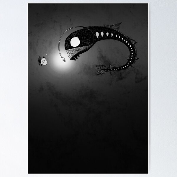 Fish Ink Posters for Sale