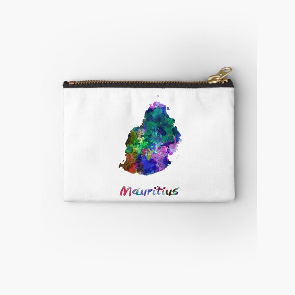 Item preview,  Mauritius watercolor map designed and sold by paulrommer.