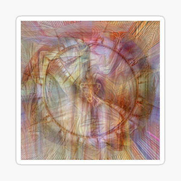 Dagda's Harp Sticker
