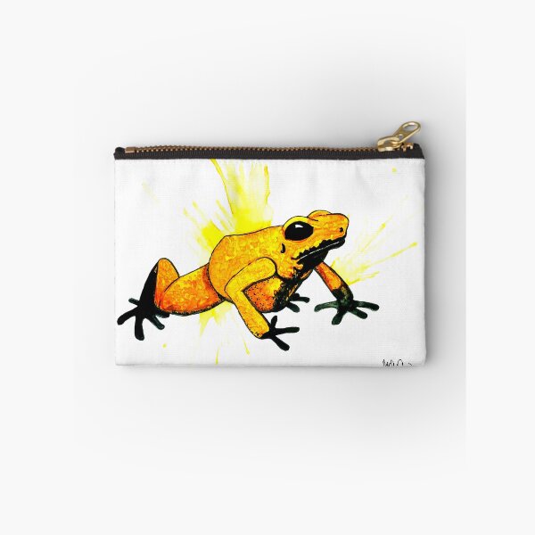 Item preview, Dendorbates Terribilis Orange Dart Frog Watercolor designed and sold by Gyngr-art.