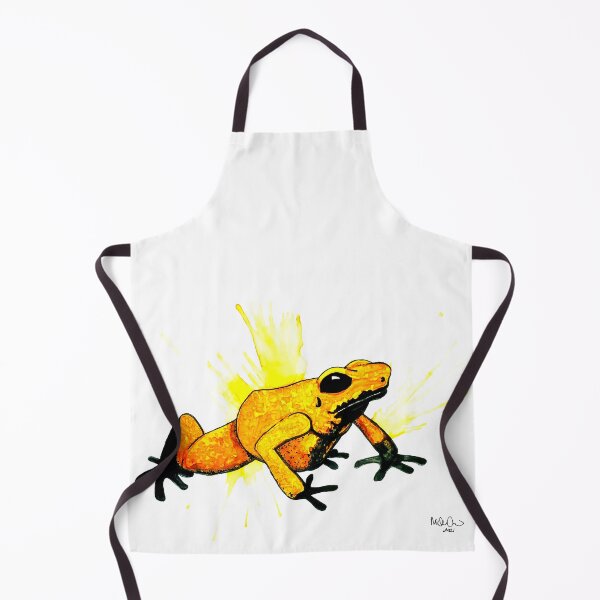 Item preview, Dendorbates Terribilis Orange Dart Frog Watercolor designed and sold by Gyngr-art.