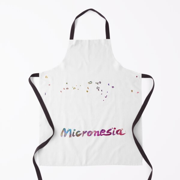 Item preview, Micronesia watercolor map designed and sold by paulrommer.