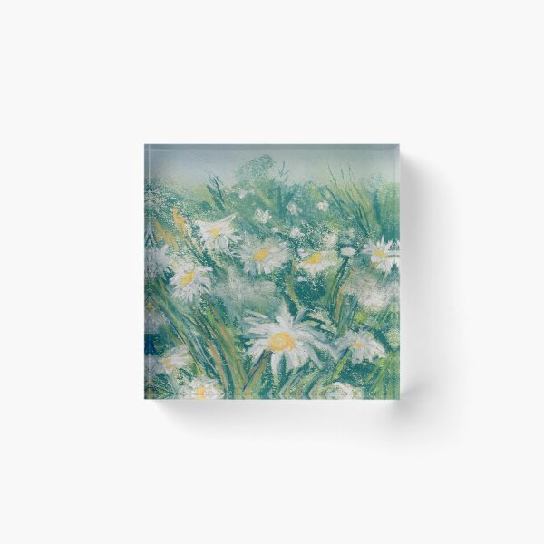 Item preview, daisy field soft pastel  designed and sold by DaryaGeft.
