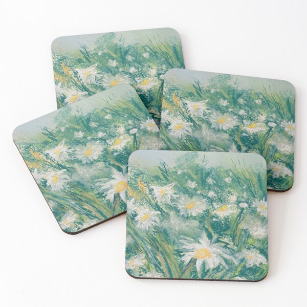 Item preview, daisy field soft pastel  designed and sold by DaryaGeft.
