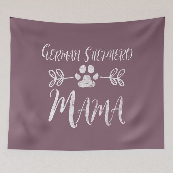 Item preview, German Shepherd Mama Shirt Shepherd Lover Owner Dog Mom Gift designed and sold by KuznecovaDesign.
