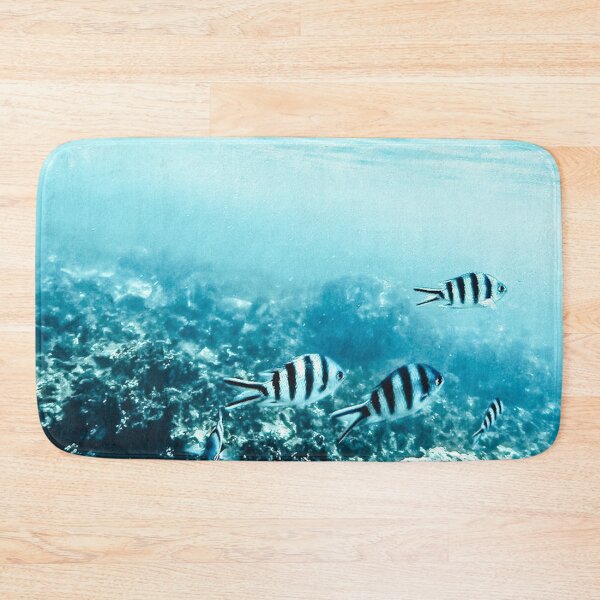 Item preview, snorkeling view - blue water with fishes - ocean view designed and sold by Youandthenorth.