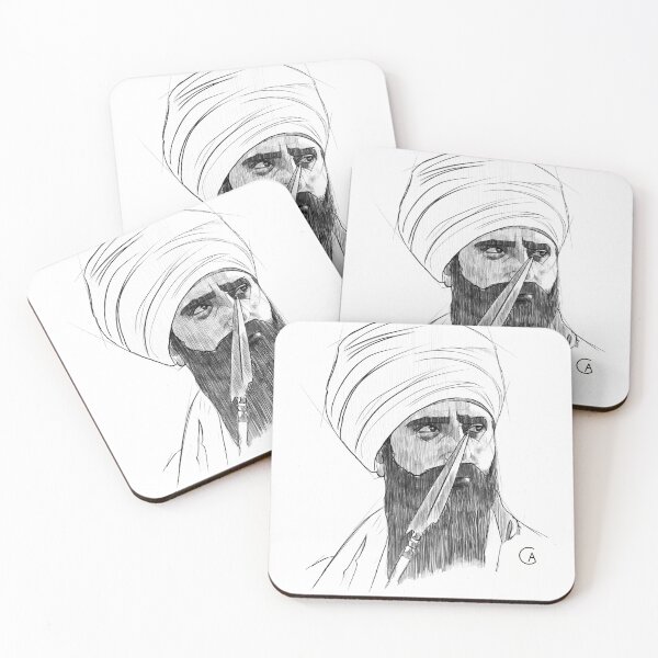 Item preview, Sant Jarnail Singh ji Bhindranwale  designed and sold by Gagansart.