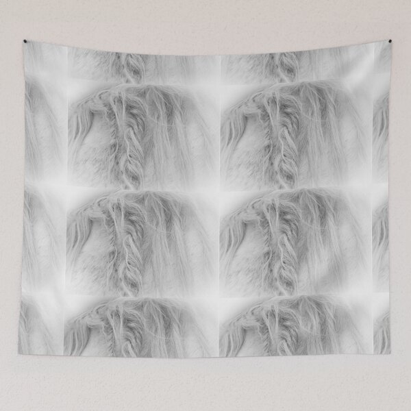 Item preview, The mane of a white horse designed and sold by Ingo Gerlach.
