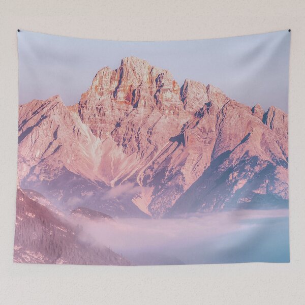 Item preview, Beautiful mountain scape- peaceful scenic view  designed and sold by afrapaints.
