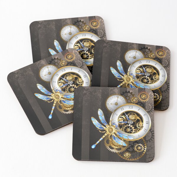 Item preview, Steampunk Dials with Dragonfly designed and sold by Blackmoon9.