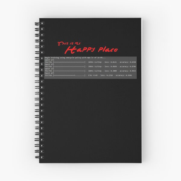 Item preview, This is my happy place (Training ML models) designed and sold by mrcase.