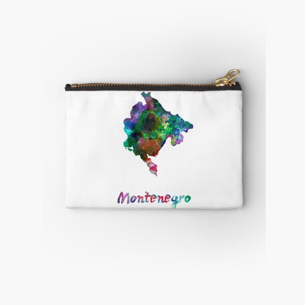 Item preview,  Montenegro watercolor map designed and sold by paulrommer.