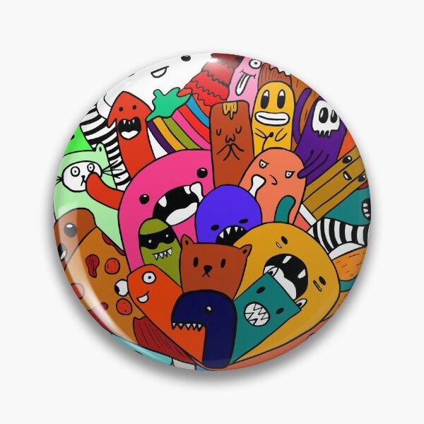 Item preview, Doodle characters designed and sold by Podhorsky-art.