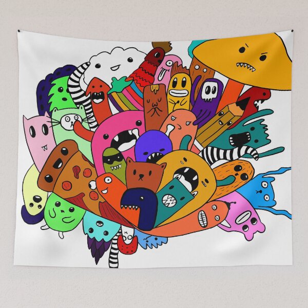Item preview, Doodle characters designed and sold by Podhorsky-art.
