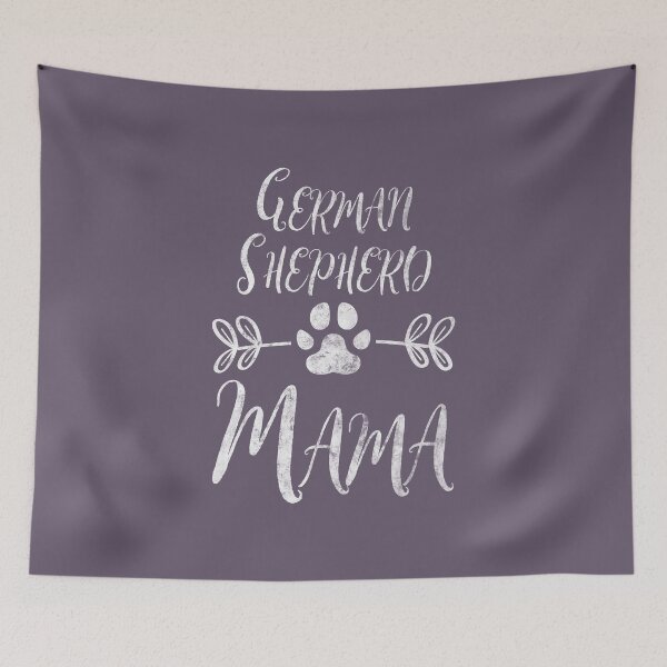 Item preview, German Shepherd Mama Shirt Shepherd Lover Owner Dog Mom Gift designed and sold by KuznecovaDesign.