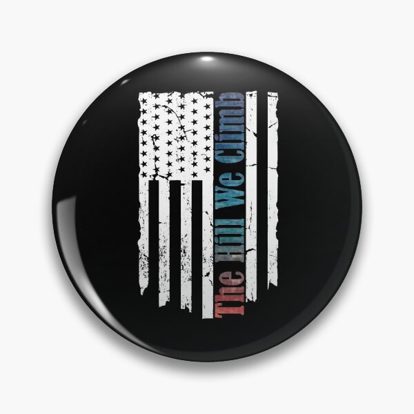 Item preview, The Hill We Climb American Distress Vintage Flag Souvenir designed and sold by daybreakagain.