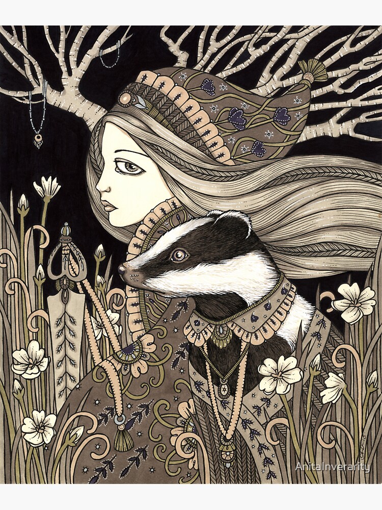 Thumbnail 3 of 3, Sticker, Vasilisa designed and sold by AnitaInverarity.