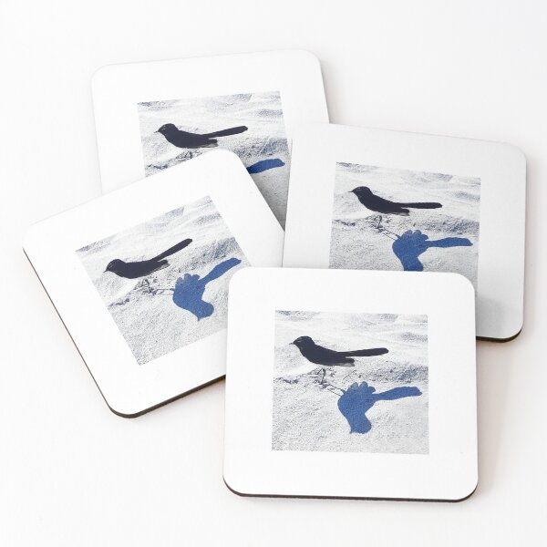 Item preview, Willie Wagtail at Whitfords Beach, Western Australia designed and sold by AmazingBubble.