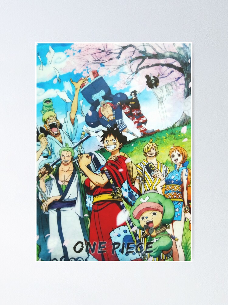 Poster One Piece - The Crew in Wano Country, Wall Art, Gifts & Merchandise