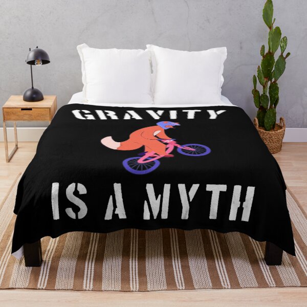 Item preview, Bicycle Fox Get Well Gift gravity is a myth designed and sold by 123428094.