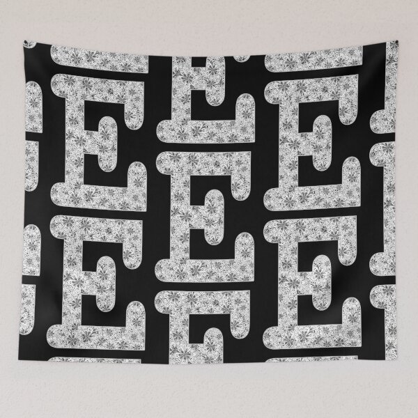 Item preview, The Letter E black designed and sold by Pavnud.