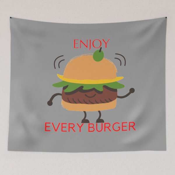 Item preview, Enjoy Every Burger  designed and sold by amng.