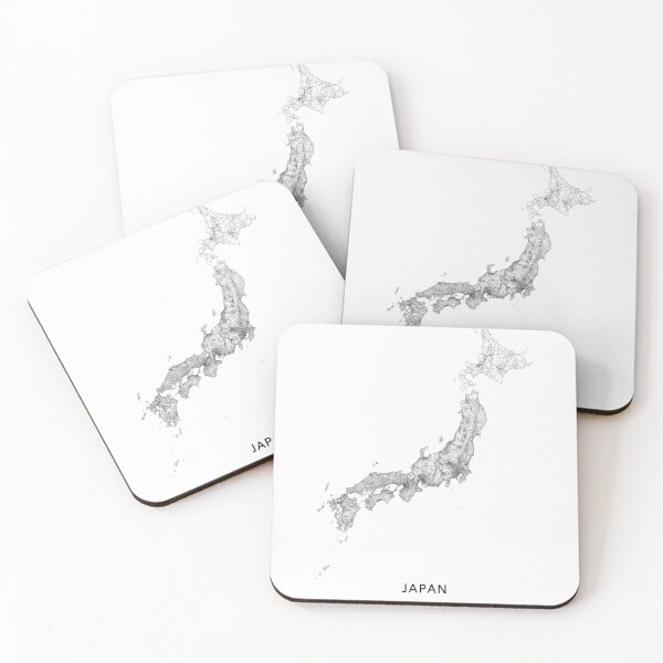 Item preview, Japan Map, Art Print By LandSartprints designed and sold by LandSartprints.