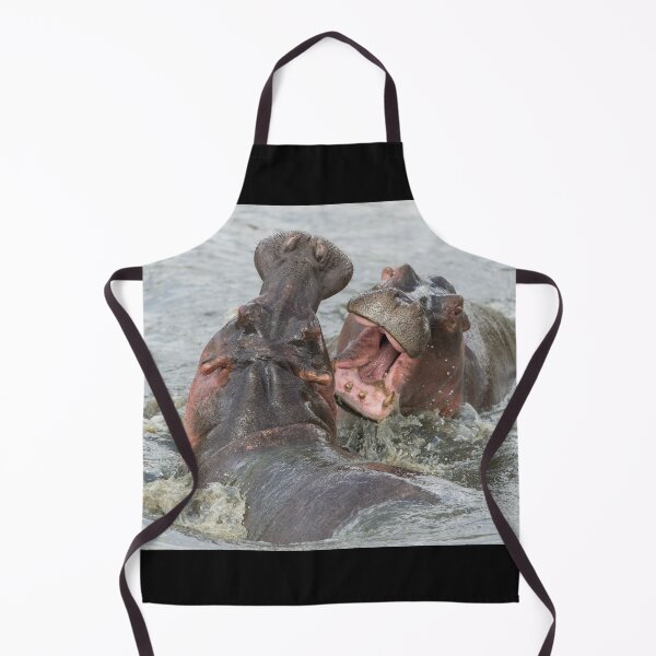 Item preview, Fighting hippos designed and sold by Ingo Gerlach.