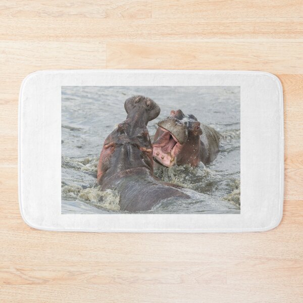 Item preview, Fighting hippos designed and sold by Ingo Gerlach.