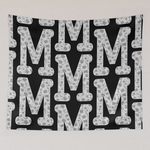 Item preview, The Letter M black big designed and sold by Pavnud.