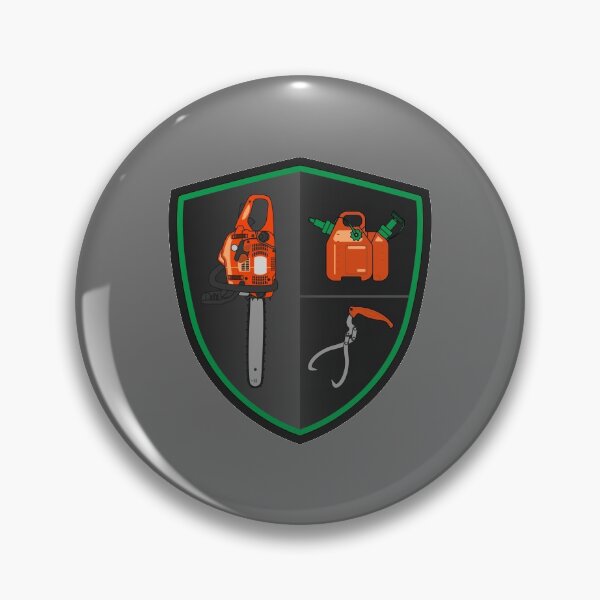 Item preview, Chainsaw Coat of Arms - Timber tong, Combi fuel can designed and sold by LaftaDesign.