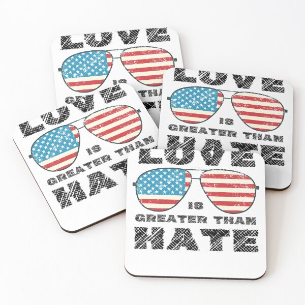 Item preview, Love Is Greater Than Hate President Biden designed and sold by IntegrityDesign.