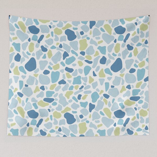 Item preview, Terrazzo Blue and Lime designed and sold by hellcom.