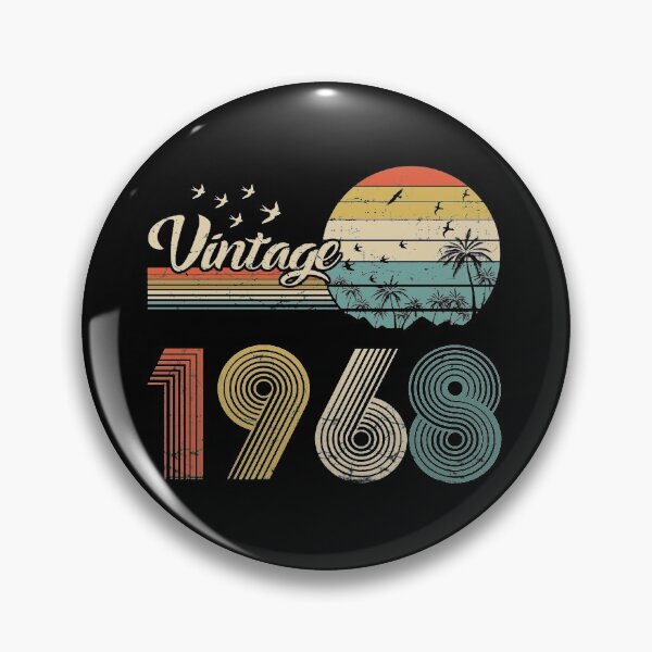 Item preview, Vintage 1968, Born in 1968 Birthday Retro Design,53rd Birthday Gift, 53 Years Old designed and sold by MN-Shop0123.