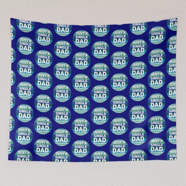 Item preview, Just A Single Dad Retro designed and sold by champagnemoment.