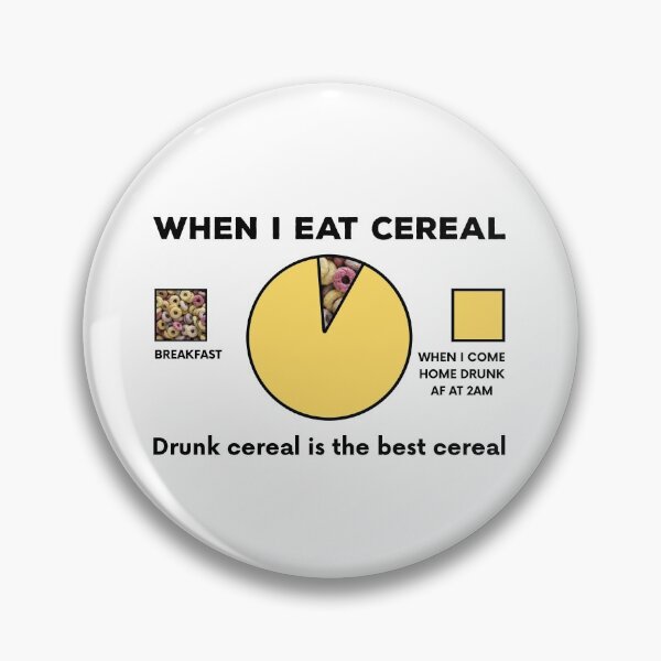 Item preview, Drunk Cereal Is The Best Cereal Gift designed and sold by TTFMerch.