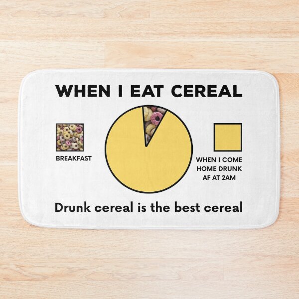 Item preview, Drunk Cereal Is The Best Cereal Gift designed and sold by TTFMerch.