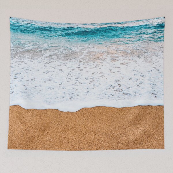 Item preview, Beach Blue Ocean Shore designed and sold by kickingdesigns.