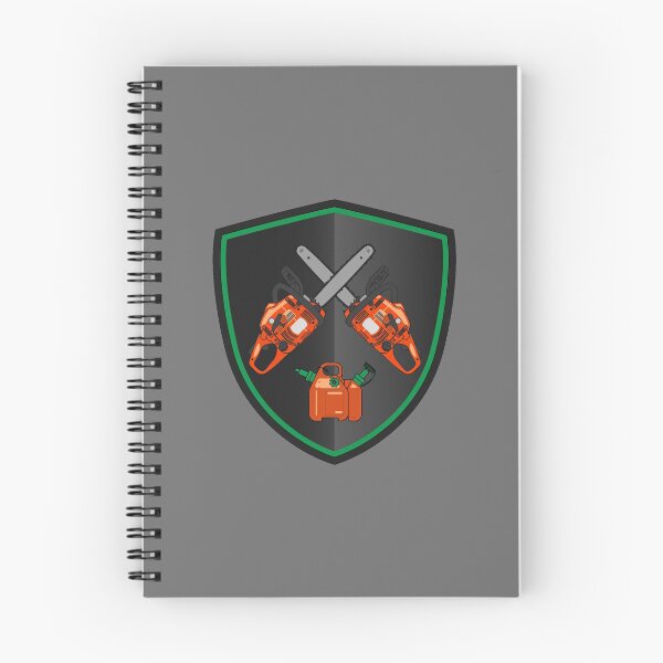 Item preview, Chainsaw Coat of Arms - Combi fuel can designed and sold by LaftaDesign.
