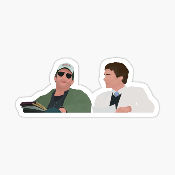 house md - house and wilson friendship Sticker